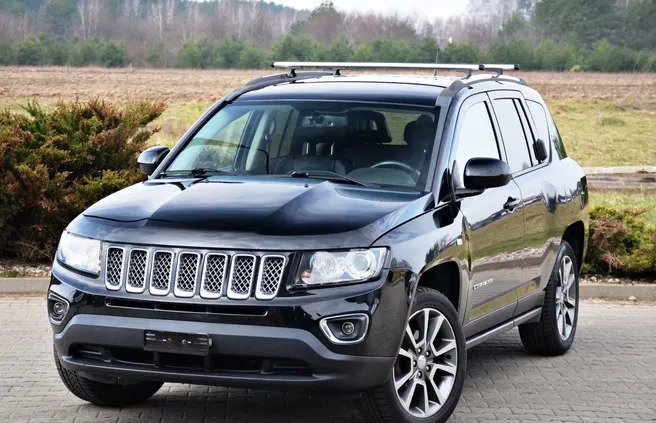 opolskie Jeep Compass cena 49700 przebieg: 222000, rok produkcji 2013 z Cybinka